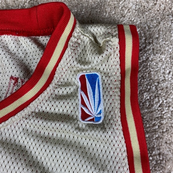 Wiz Khalifa Taylor Gang 60 Or Die Basketball Jersey Mens XL Cream Red - Picture 6 of 8